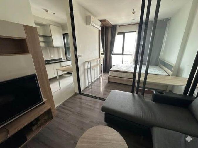 รูป 1 ห้องนอน | 1 ห้องน้ำ | BTS On Nut | 26 ตร.ม. | 12,500 บาท/เดือน | ชั้น 14 — The Base Park East On Nut - รูปที่ 1/4