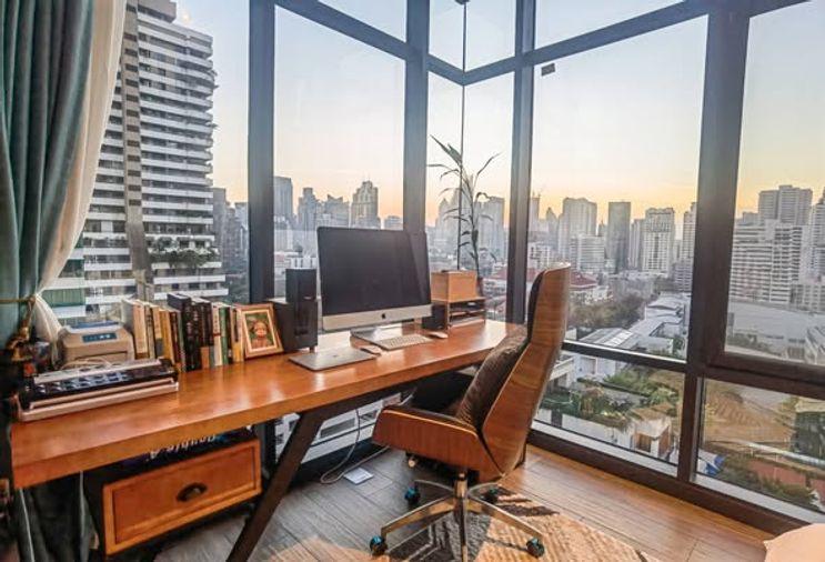 picture 2Bed | 2Bath | MRT Phetchaburi | 86sqm | THB 75,000/mo | Fl.13 — The Lofts Asoke Sukhumvit - 2/5