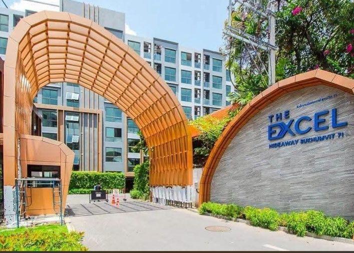รูป 1 ห้องนอน | 1 ห้องน้ำ | BTS Phra Khanong | 29 ตร.ม. | 12,000 บาท/เดือน | ชั้น 5 — The Excel Hideaway Sukhumvit 71 Sukhumvit 71 - รูปที่ 1/8