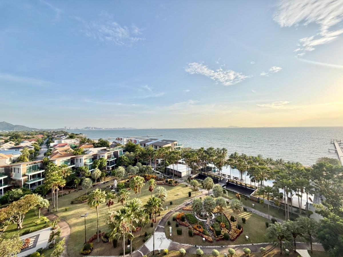 รูป ให้เช่า คอนโดหรูริมหาดบางแสน Casalunar Paradiso ชั้น 8 ห้องใหญ่ 94 ตร.ม. Single Corridor ส่วนตัวสุดๆ - รูปที่ 26/26