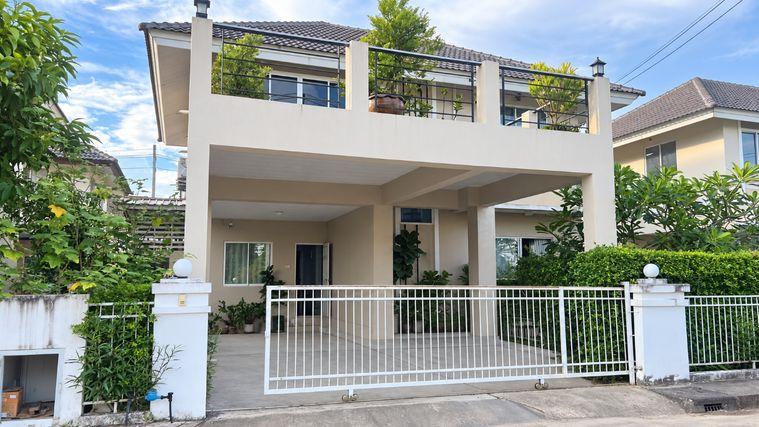 รูป 🏡 บ้านเดี่ยวสองชั้นให้เช่า ทำเลสันโป่ง แม่ริม เชียงใหม่   #AMR-H0324 - รูปที่ 1/10