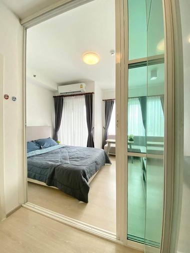 รูป 1 ห้องนอน | 1 ห้องน้ำ | MRT Huai Khwang | 24 ตร.ม. | 12,000 บาท/เดือน | ชั้น 25 — Chapter One Eco Ratchada - Huaikwang Ratchada - Huai Khwang - รูปที่ 1/10
