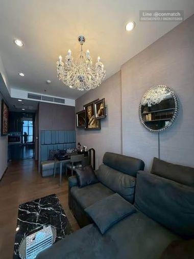 รูป 1 ห้องนอน | 1 ห้องน้ำ | BTS Surasak | 45.5 ตร.ม. | 36,000 บาท/เดือน | ชั้น 16 — The Diplomat Sathorn Sathorn - รูปที่ 1/5