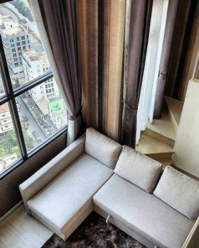 รูป 1 ห้องนอน | 1 ห้องน้ำ | BTS Chong Nonsi | 38 ตร.ม. | 27,000 บาท/เดือน | ชั้น 30 — Knightsbridge Prime Sathorn Sathorn - รูปที่ 3/10