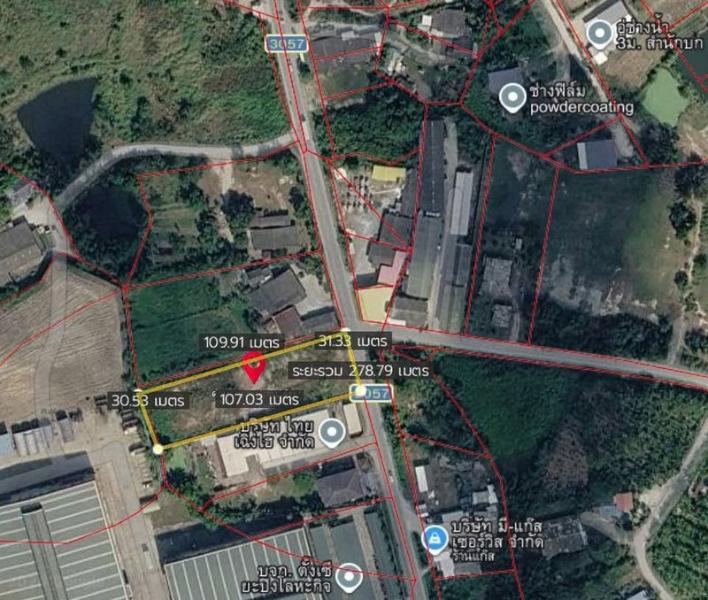 picture Vacant land for sale in Nong Sam Sak, Chonburi. Suitable for investment and development. - 4/4