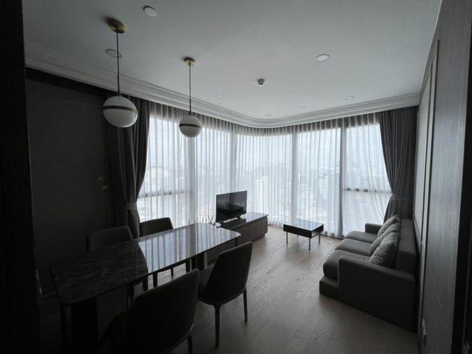 picture 2Bed | 1Bath | MRT Sam Yan | 55sqm | THB 60,000/mo | Fl.21 — Ashton Chula-Silom Bangkok - 2/2