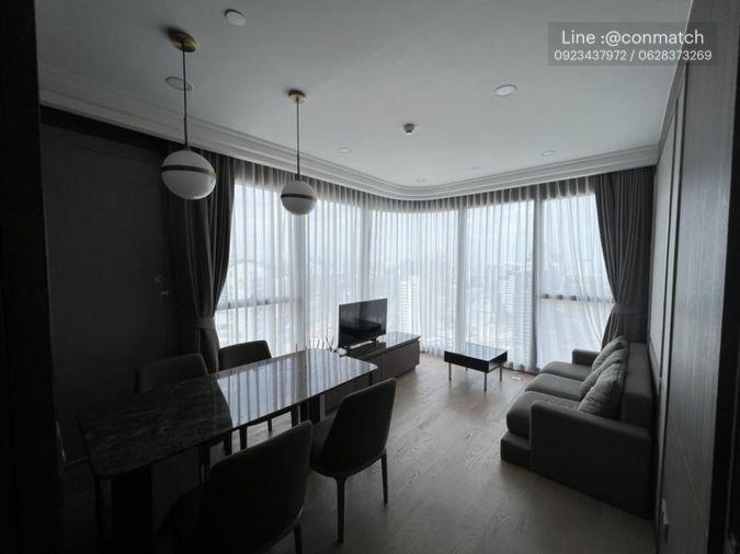 picture 2Bed | 1Bath | MRT Sam Yan | 55sqm | THB 60,000/mo | Fl.21 — Ashton Chula-Silom Bangkok - 2/2
