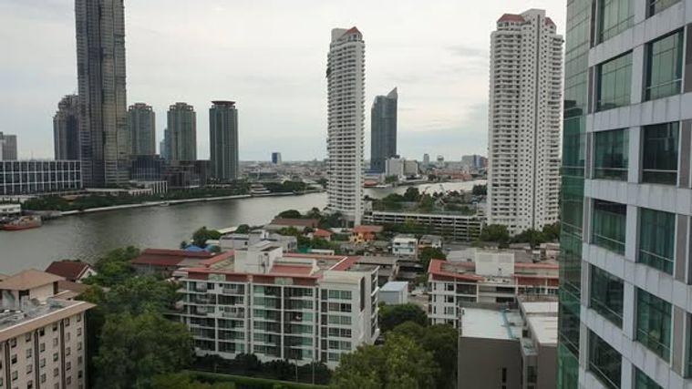 รูป สตูดิโอ | 1 ห้องน้ำ | BTS Krung Thon Buri | 45 ตร.ม. | 14,000 บาท/เดือน | ชั้น 22 — Baan Sathorn Chao Praya กรุงเทพฯ - รูปที่ 1/5