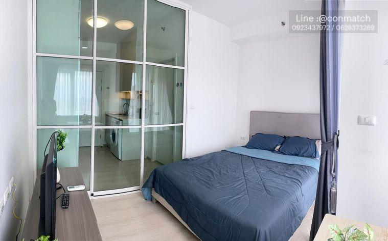 รูป 1 ห้องนอน | 1 ห้องน้ำ | MRT Huai Khwang | 24 ตร.ม. | 12,000 บาท/เดือน | ชั้น 25 — Chapter One Eco Ratchada - Huaikwang Ratchada - Huai Khwang - รูปที่ 8/10