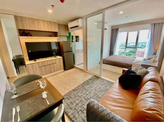 รูป 1 ห้องนอน | 1 ห้องน้ำ | BTS Bang Na | 28 ตร.ม. | 12,000 บาท/เดือน | ชั้น 27 — Regent Home Bangna กรุงเทพฯ - รูปที่ 1/5