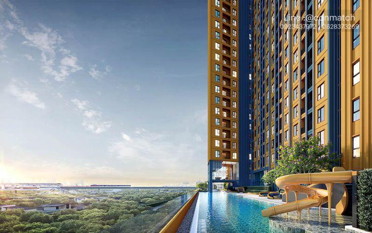 รูป 1 ห้องนอน | 1 ห้องน้ำ | MRT Sam Yaek Bang Yai | 25 ตร.ม. | 8,000 บาท/เดือน | ชั้น 16 — Plum Condo New West กรุงเทพฯ - รูปที่ 4/4