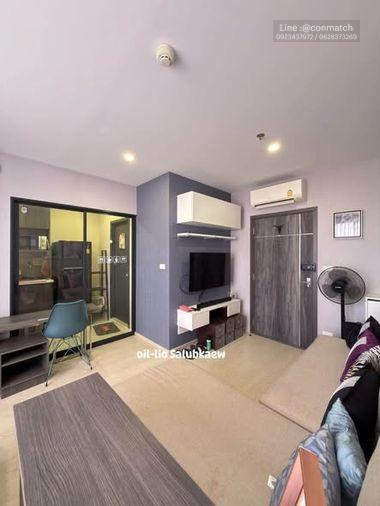 รูป 1 ห้องนอน | 1 ห้องน้ำ | BTS Udom Suk | 26.31 ตร.ม. | 12,000 บาท/เดือน | ชั้น 11 — Elio Del Nest Udomsuk - รูปที่ 2/2