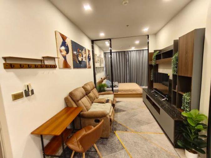 รูป 1 ห้องนอน | 1 ห้องน้ำ | MRT Phra Ram 9 | 35.77 ตร.ม. | 28,000 บาท/เดือน | ชั้น 18 — One 9 Five Asoke - Rama 9 Rama 9 - รูปที่ 5/5