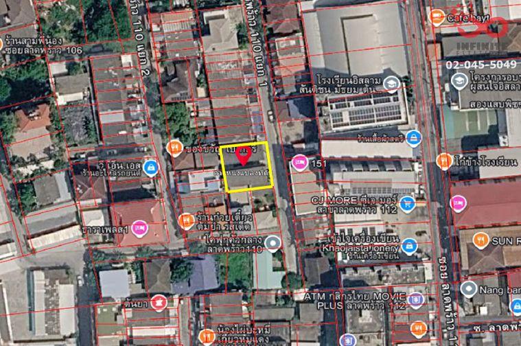 รูป ขายที่ดินพร้อมห้องเช่า 99 ตร.ว. ซอยลาดพร้าว 110 ใกล้รถไฟฟ้า MRT สายสีเหลือง - รูปที่ 9/9