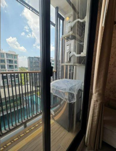 รูป 1 ห้องนอน | 1 ห้องน้ำ | MRT Phra Nang Klao Bridge | 32 ตร.ม. | 11,000 บาท/เดือน | ชั้น 6 — Zelle Rattanathibet Sation กรุงเทพฯ - รูปที่ 8/10