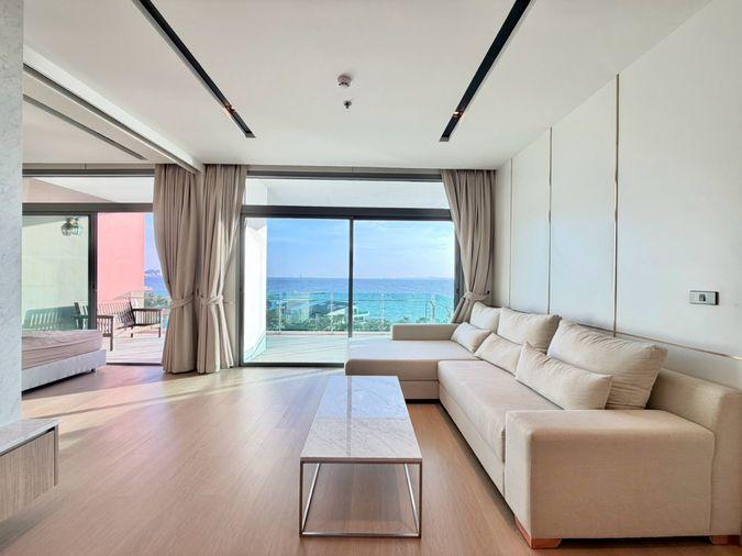 รูป ให้เช่า คอนโดหรูริมหาดบางแสน Casalunar Paradiso ชั้น 8 ห้องใหญ่ 94 ตร.ม. Single Corridor ส่วนตัวสุดๆ - รูปที่ 3/26