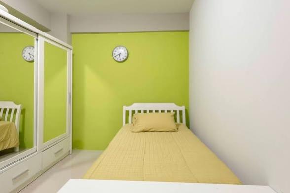 รูป 2 ห้องนอน | 1 ห้องน้ำ | MRT Pink Line Khu Bon | 64 ตร.ม. | 12,000 บาท/เดือน | ชั้น 12 — Kirasup Mansion Ville Khubon - รูปที่ 2/5
