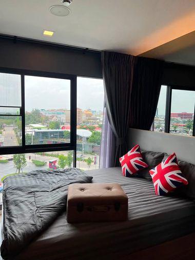 รูป 1 ห้องนอน | 1 ห้องน้ำ | SRT Red Line Rangsit | 25 ตร.ม. | 13,500 บาท/เดือน | ชั้น 7 — Kave Town Island Bangkok - รูปที่ 1/1