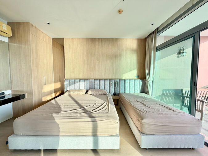 รูป ให้เช่า คอนโดหรูริมหาดบางแสน Casalunar Paradiso ชั้น 8 ห้องใหญ่ 94 ตร.ม. Single Corridor ส่วนตัวสุดๆ - รูปที่ 14/26