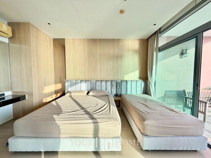 รูป ให้เช่า คอนโดหรูริมหาดบางแสน Casalunar Paradiso ชั้น 8 ห้องใหญ่ 94 ตร.ม. Single Corridor ส่วนตัวสุดๆ - รูปที่ 14/26