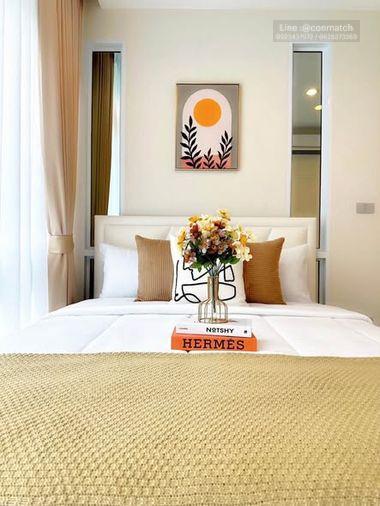 รูป 1 ห้องนอน | 1 ห้องน้ำ | BTS Udom Suk | 34 ตร.ม. | 18,500 บาท/เดือน | ชั้น 2 — The Sky Sukhumvit Sukhumvit - รูปที่ 1/5
