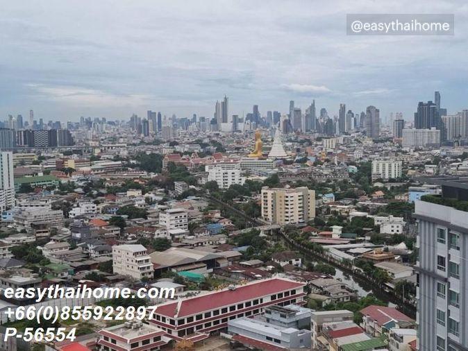 รูป P-56554 ให้เช่า เดอะ เพรสซิเดนท์ สาทร-ราชพฤกษ์ 1 | 35 ตร.ม. | ชั้น 27 | เฟส 1 | วิวเมือง | Line ID: @easythaihome | 085-592-2897 - รูปที่ 7/11