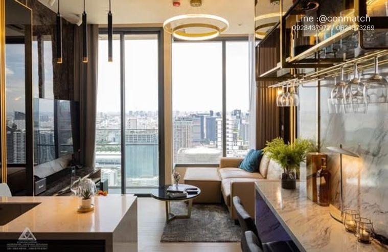 picture 1Bed | 1Bath | BTS Asok | 44sqm | THB 50,000/mo | Fl.45 — The Esse Asoke Asok - 1/5