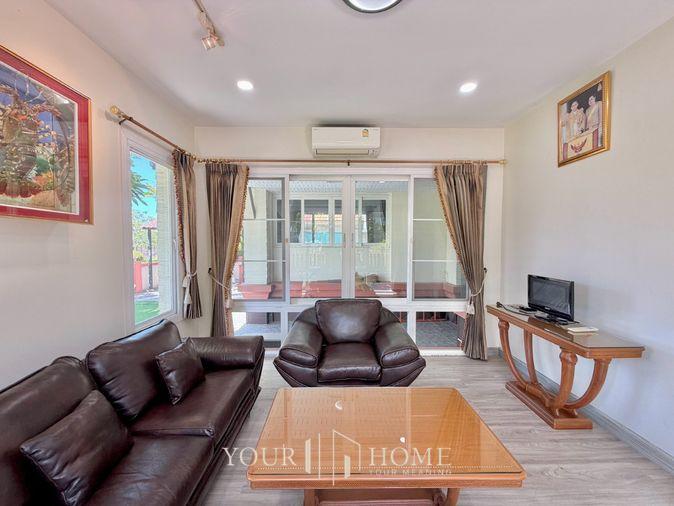 รูป For Rent : หมู่บ้าน คาซาลูน่า บ้านเดี่ยวชั้นเดียว 3 ห้องนอน 3 ห้องน้ำ : 138 ตรว ตกแต่งสวย พร้อมเข้าอยู่ มีชายหาดส่วนตัว - รูปที่ 4/21