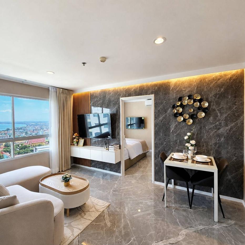 picture 1 Bed Condo for Sale Lumpini Ville Naklua Wongamat Sea view - 1/11