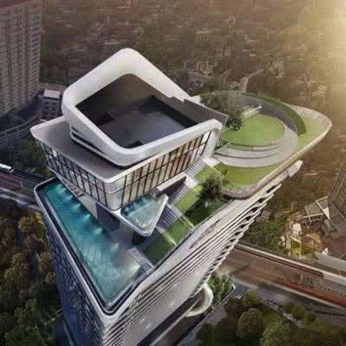 รูป 2 ห้องนอน | 2 ห้องน้ำ | BTS Udom Suk | 85 ตร.ม. | 58,000 บาท/เดือน | ชั้น 15 — Ideo Mobi Sukhumvit 66 Sukhumvit - รูปที่ 1/5