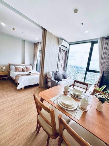 รูป 1 ห้องนอน | 1 ห้องน้ำ | MRT Phetchaburi | 32 ตร.ม. | 22,500 บาท/เดือน | ชั้น 47 — Cloud Thonglor-Phetchaburi Phetchaburi - รูปที่ 1/5