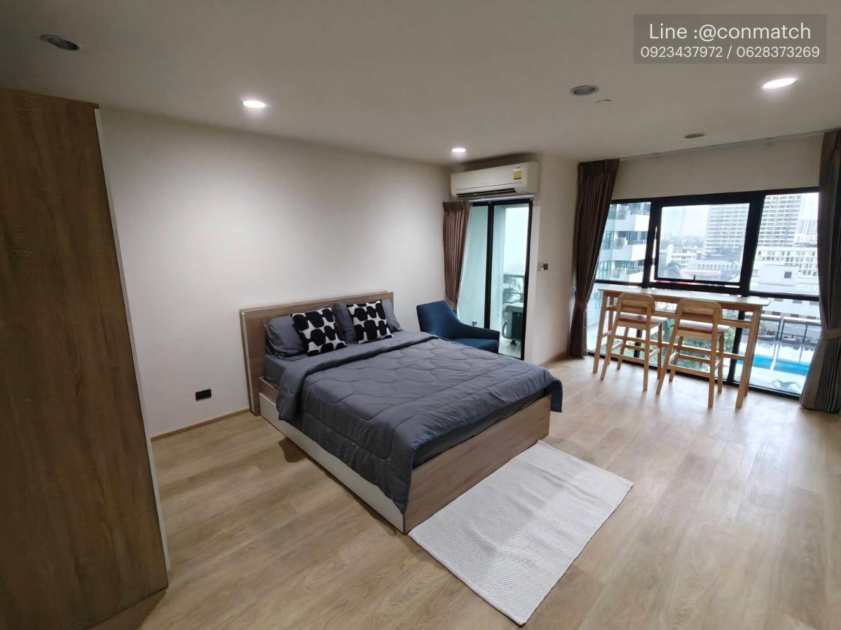 picture 1Bed | 1Bath | BTS Sala Daeng | 38sqm | THB 20,000/mo | Fl.9 — Sathorn Garden Condo Bangkok - 10/10