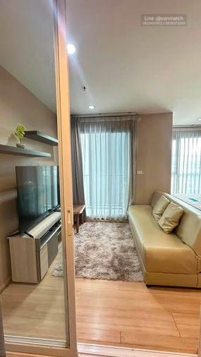 รูป 1 ห้องนอน | 1 ห้องน้ำ | ARL Ramkhamhaeng | 28 ตร.ม. | 12,000 บาท/เดือน | ชั้น 5 — The Base Rama 9 - Ramkhamhaeng Rama 9-Ramkhamhaeng - รูปที่ 1/5