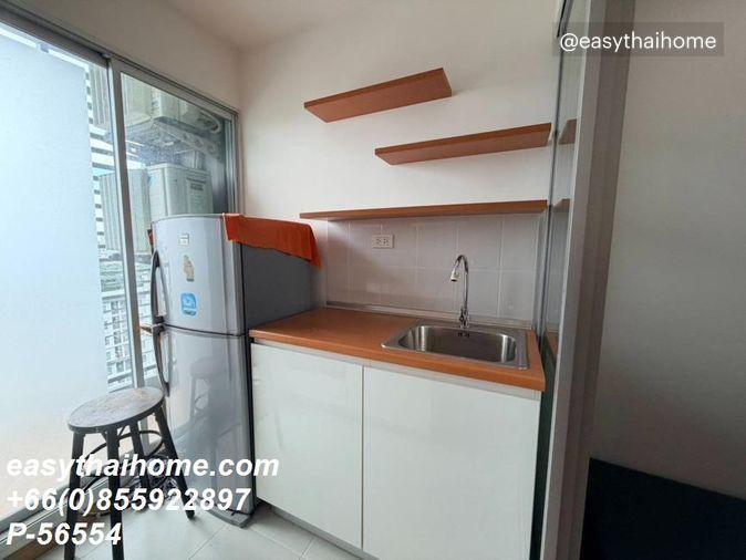 รูป P-56554 ให้เช่า เดอะ เพรสซิเดนท์ สาทร-ราชพฤกษ์ 1 | 35 ตร.ม. | ชั้น 27 | เฟส 1 | วิวเมือง | Line ID: @easythaihome | 085-592-2897 - รูปที่ 10/11