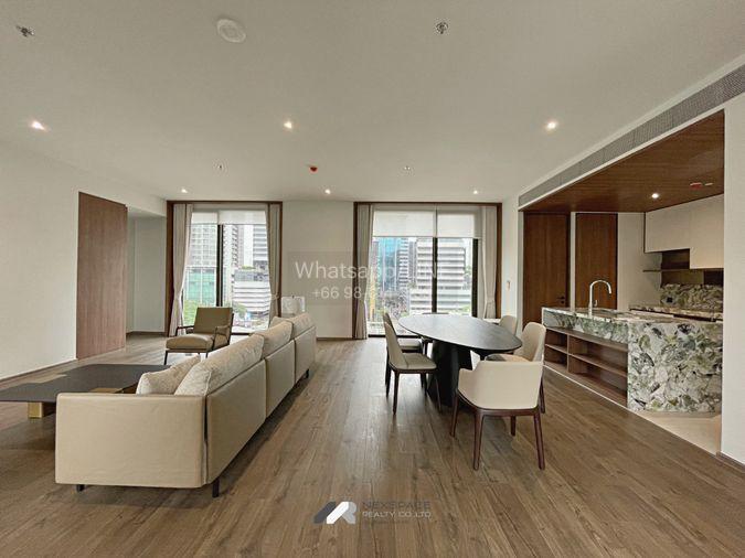 รูป Sky Villa Layout 2ห้องนอน 128sqm Romm convent ให้เช่าคอนโดใหม่ที่สุดในสีลม Nexspace Realty - รูปที่ 2/19