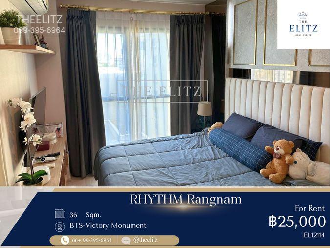 รูป ✨ Elegant & Stunning interior decoration | Pure luxury in Victory Monument Area | Seconds to Rangnam ✨ - รูปที่ 1/19