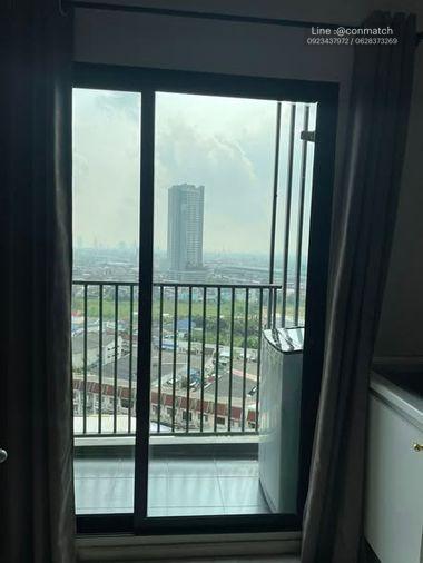 รูป 1 ห้องนอน | 1 ห้องน้ำ | MRT Talad Bang Yai | 27 ตร.ม. | 7,000 บาท/เดือน | ชั้น 16 — Plum New West กรุงเทพฯ - รูปที่ 2/5
