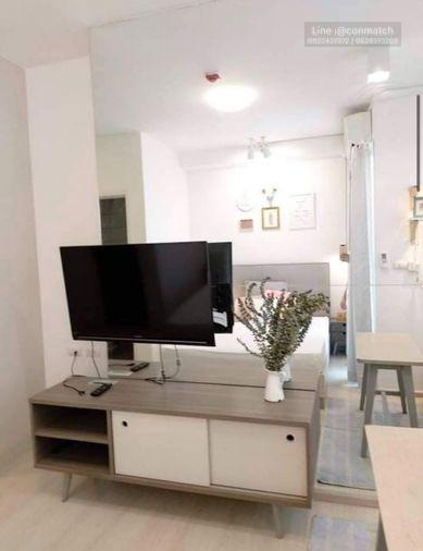 รูป 1 ห้องนอน | 1 ห้องน้ำ | MRT Huai Khwang | 25 ตร.ม. | 11,000 บาท/เดือน | ชั้น 23 — Chapter One Eco Ratchada กรุงเทพฯ - รูปที่ 2/7