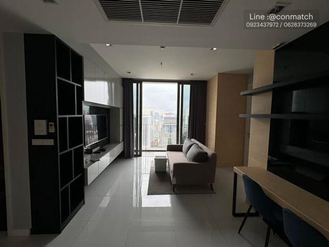 รูป 2 ห้องนอน | 2 ห้องน้ำ | BTS Chong Nonsi | 67 ตร.ม. | 41,000 บาท/เดือน | ชั้น 35 — Condo Nara 9 Sathorn-Narathiwas - รูปที่ 1/5