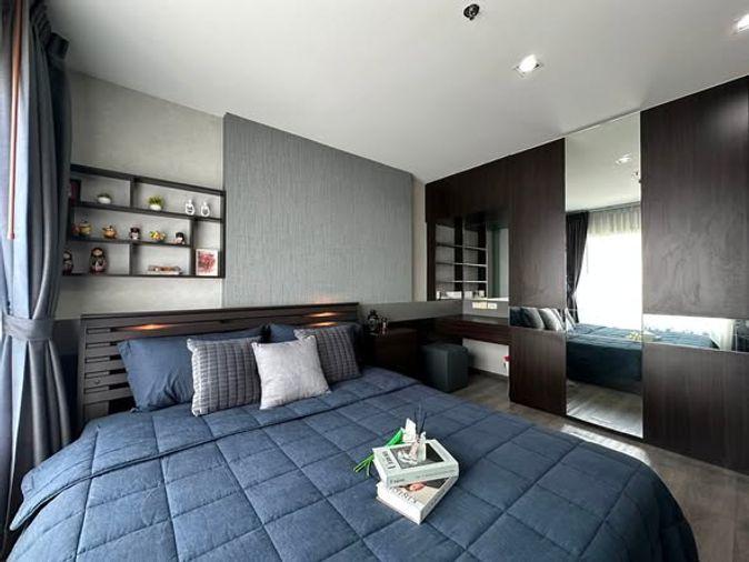 รูป 1 ห้องนอน | 1 ห้องน้ำ | ARL Hua Mak | 35 ตร.ม. | 18,000 บาท/เดือน | ชั้น 24 — Rich Park At Triple Station - รูปที่ 2/5