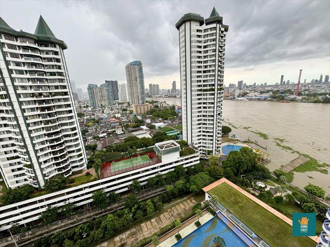 รูป ให้เช่า Supalai River Resort เจริญนคร 1นอน 53ตรม. เฟอร์ครบ 18,000 บาท - รูปที่ 10/11
