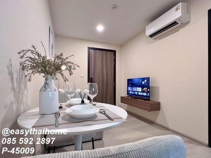รูป P-45009 ให้เช่าคอนโด 1 ห้องนอน 📍The Belgravia @ Ratchada 17 ชั้น 5 แต่งสวย ใกล้ MRT สุทธิสาร/ห้วยขวาง! วิวเมือง | Line@easythaihome 085-592-2897 - รูปที่ 7/11