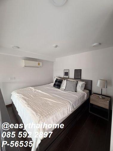 รูป P-56535 ให้เช่าคอนโดหรู Duplex 1 ห้องนอน 📍C Ekkamai ชั้น 40 เฟอร์ครบ วิวเมืองสวยสุดอลังการ ใกล้ BTS เอกมัย! | Line@easythaihome 085-592-2897 - รูปที่ 2/25