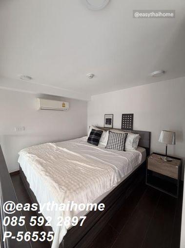 รูป P-56535 ให้เช่าคอนโดหรู Duplex 1 ห้องนอน 📍C Ekkamai ชั้น 40 เฟอร์ครบ วิวเมืองสวยสุดอลังการ ใกล้ BTS เอกมัย! | Line@easythaihome 085-592-2897 - รูปที่ 2/25