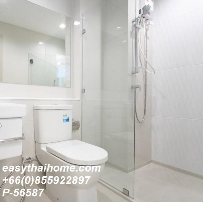 รูป P-56587 ให้เช่า  ไลฟ์ วัน ไวร์เลส  | วิวเมือง | ชั้น 14 | 35 ตร.ม. | เฟอร์นิเจอร์ครบ | 25,000 บาท/เดือน📞 Line ID: @easythaihome | 085-592-2897 - รูปที่ 7/8