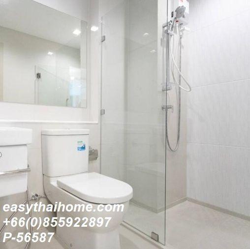 รูป P-56587 ให้เช่า  ไลฟ์ วัน ไวร์เลส  | วิวเมือง | ชั้น 14 | 35 ตร.ม. | เฟอร์นิเจอร์ครบ | 25,000 บาท/เดือน📞 Line ID: @easythaihome | 085-592-2897 - รูปที่ 7/8
