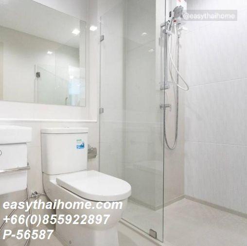 รูป P-56587 ให้เช่า ไลฟ์ วัน ไวร์เลส | วิวเมือง | ชั้น 14 | 35 ตร.ม. | เฟอร์นิเจอร์ครบ | 25,000 บาท/เดือน📞 Line ID: @easythaihome | 085-592-2897 - รูปที่ 7/8