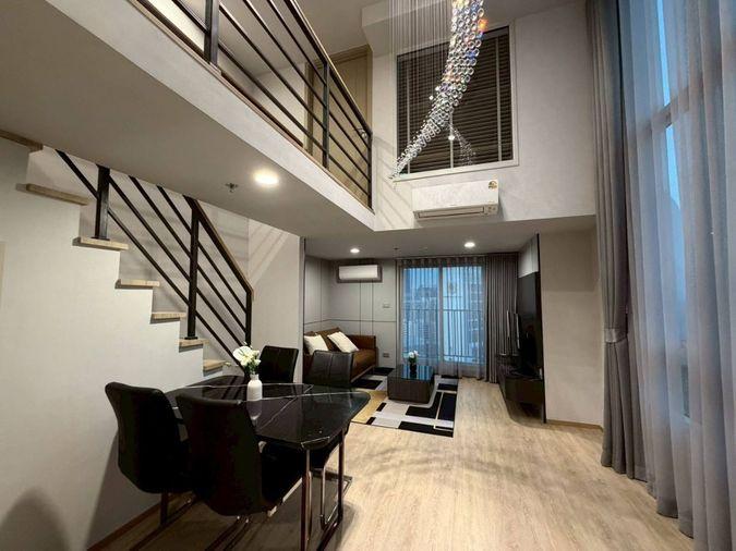 รูป 🔥 ให้เช่า Culture Chula | โซนพระราม 4–จุฬาฯ | Duplex 2 Bed 59 ตร.ม. ชั้น 23 | 55,000 บ./เดือน - รูปที่ 8/10
