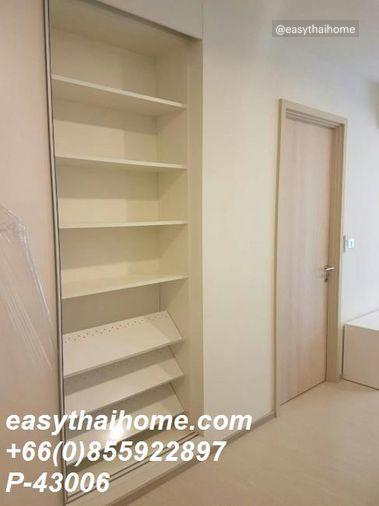 รูป P-43006 ให้เช่า (ริธึ่ม สุขุมวิท 42)🛏 1 ห้องนอน 1 ห้องน้ำ | 40 ตร.ม. | ชั้น 7 | วิวเมือง💰 23,000 บาท/เดือน📞 Line: @easythaihome | 085-592-2897 - รูปที่ 4/9