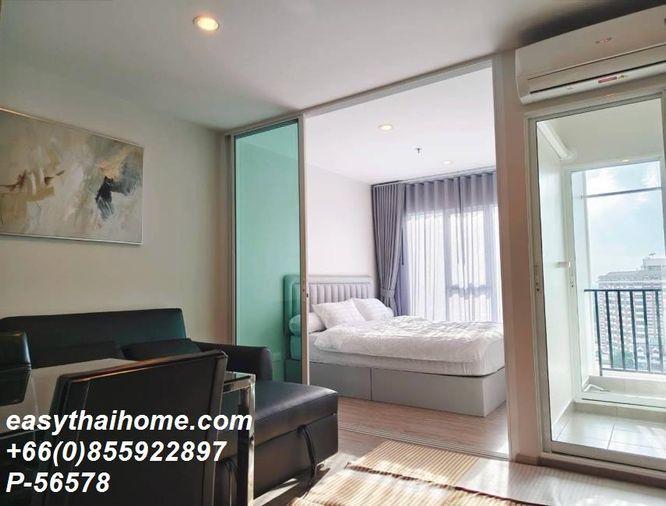 รูป P-56578 ให้เช่า รีเจ้นท์ โฮม บางนา  | 28 ตร.ม. | ชั้น 15 | วิวเมือง | เฟอร์นิเจอร์ครบ | 10,000 บาท/เดือน | Line ID: @easythaihome | 085-592-2897 - รูปที่ 3/10